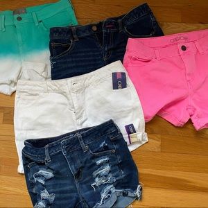 Bundle of 5 Pairs of Shorts - Girls XL